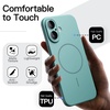 image:imageJETech Magnetic Slim Case for iPhone 17e16e Black  Compatible with MagSafe Camera Lens Protection UltraThin Matte Finish Lightweight Design Minimalist StyleTeal
