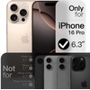 image:imageJETech Magnetic Slim Case for iPhone 17e16e Black  Compatible with MagSafe Camera Lens Protection UltraThin Matte Finish Lightweight Design Minimalist StyleDesert Titanium