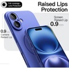 image:imageJETech Magnetic Slim Case for iPhone 17e16e Black  Compatible with MagSafe Camera Lens Protection UltraThin Matte Finish Lightweight Design Minimalist StyleUltramarine