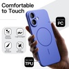 image:imageJETech Magnetic Slim Case for iPhone 17e16e Black  Compatible with MagSafe Camera Lens Protection UltraThin Matte Finish Lightweight Design Minimalist StyleUltramarine