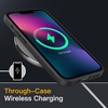 image:imageJETech Matte Case for iPhone 13 Black  MilitaryGrade Protection Frosted Matte Back AntiFingerprint Finish Shockproof DesignBlack