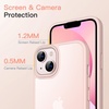 image:imageJETech Matte Case for iPhone 13 Black  MilitaryGrade Protection Frosted Matte Back AntiFingerprint Finish Shockproof DesignChalk Pink