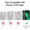 image:imageJETech Matte Case for iPhone 13 Black  MilitaryGrade Protection Frosted Matte Back AntiFingerprint Finish Shockproof DesignDark Green