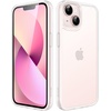 image:imageJETech Matte Case for iPhone 13 Black  MilitaryGrade Protection Frosted Matte Back AntiFingerprint Finish Shockproof DesignFrosted Clear