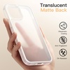 image:imageJETech Matte Case for iPhone 13 Black  MilitaryGrade Protection Frosted Matte Back AntiFingerprint Finish Shockproof DesignFrosted Clear