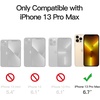 image:imageJETech Matte Case for iPhone 13 Black  MilitaryGrade Protection Frosted Matte Back AntiFingerprint Finish Shockproof DesignLight Gold