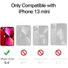 image:imageJETech Matte Case for iPhone 13 Black  MilitaryGrade Protection Frosted Matte Back AntiFingerprint Finish Shockproof DesignRed