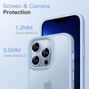 image:imageJETech Matte Case for iPhone 13 Black  MilitaryGrade Protection Frosted Matte Back AntiFingerprint Finish Shockproof DesignSky Blue