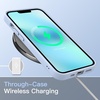 image:imageJETech Matte Case for iPhone 13 Black  MilitaryGrade Protection Frosted Matte Back AntiFingerprint Finish Shockproof DesignSky Blue