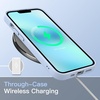 image:imageJETech Matte Case for iPhone 13 Black  MilitaryGrade Protection Frosted Matte Back AntiFingerprint Finish Shockproof DesignSky Blue