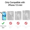 image:imageJETech Matte Case for iPhone 13 Black  MilitaryGrade Protection Frosted Matte Back AntiFingerprint Finish Shockproof DesignStarlight