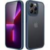 image:imageJETech Matte Case for iPhone 13 Black  MilitaryGrade Protection Frosted Matte Back AntiFingerprint Finish Shockproof DesignStorm Blue
