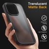 image:imageJETech Matte Case for iPhone 14 Black  MilitaryGrade Protection Frosted Matte Back AntiFingerprint Finish Shockproof DesignBlack