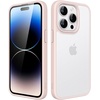 image:imageJETech Matte Case for iPhone 14 Black  MilitaryGrade Protection Frosted Matte Back AntiFingerprint Finish Shockproof DesignChalk Pink