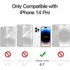 image:imageJETech Matte Case for iPhone 14 Black  MilitaryGrade Protection Frosted Matte Back AntiFingerprint Finish Shockproof DesignChalk Pink