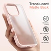 image:imageJETech Matte Case for iPhone 14 Black  MilitaryGrade Protection Frosted Matte Back AntiFingerprint Finish Shockproof DesignChalk Pink