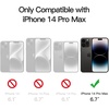 image:imageJETech Matte Case for iPhone 14 Black  MilitaryGrade Protection Frosted Matte Back AntiFingerprint Finish Shockproof DesignDark Green