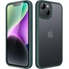 image:imageJETech Matte Case for iPhone 14 Black  MilitaryGrade Protection Frosted Matte Back AntiFingerprint Finish Shockproof DesignDark Green
