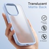 image:imageJETech Matte Case for iPhone 14 Black  MilitaryGrade Protection Frosted Matte Back AntiFingerprint Finish Shockproof DesignSky Blue