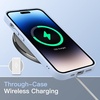 image:imageJETech Matte Case for iPhone 14 Black  MilitaryGrade Protection Frosted Matte Back AntiFingerprint Finish Shockproof DesignSky Blue