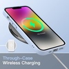 image:imageJETech Matte Case for iPhone 14 Black  MilitaryGrade Protection Frosted Matte Back AntiFingerprint Finish Shockproof DesignSky Blue