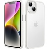 image:imageJETech Matte Case for iPhone 14 Black  MilitaryGrade Protection Frosted Matte Back AntiFingerprint Finish Shockproof DesignStarlight