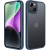 image:imageJETech Matte Case for iPhone 14 Black  MilitaryGrade Protection Frosted Matte Back AntiFingerprint Finish Shockproof DesignStorm Blue