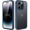 image:imageJETech Matte Case for iPhone 14 Black  MilitaryGrade Protection Frosted Matte Back AntiFingerprint Finish Shockproof DesignStorm Blue