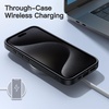 image:imageJETech Matte Case for iPhone 15 Black  MilitaryGrade Protection Frosted Matte Back AntiFingerprint Finish Shockproof DesignBlack