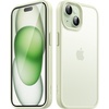 image:imageJETech Matte Case for iPhone 15 Black  MilitaryGrade Protection Frosted Matte Back AntiFingerprint Finish Shockproof DesignGreen
