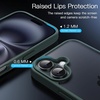 image:imageJETech Matte Case for iPhone 16 Black  MilitaryGrade Protection Frosted Matte Back AntiFingerprint Finish Shockproof DesignDark Green