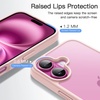 image:imageJETech Matte Case for iPhone 16 Black  MilitaryGrade Protection Frosted Matte Back AntiFingerprint Finish Shockproof DesignLight Pink