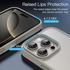 image:imageJETech Matte Case for iPhone 16 Black  MilitaryGrade Protection Frosted Matte Back AntiFingerprint Finish Shockproof DesignNatural Titanium