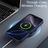 image:imageJETech Matte Case for iPhone 16 Black  MilitaryGrade Protection Frosted Matte Back AntiFingerprint Finish Shockproof DesignStorm Blue