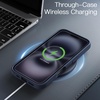 image:imageJETech Matte Case for iPhone 16 Black  MilitaryGrade Protection Frosted Matte Back AntiFingerprint Finish Shockproof DesignStorm Blue