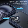 image:imageJETech Matte Case for iPhone 16 Black  MilitaryGrade Protection Frosted Matte Back AntiFingerprint Finish Shockproof DesignStorm Blue