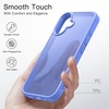 image:imageJETech Matte Case for iPhone 16 Black  MilitaryGrade Protection Frosted Matte Back AntiFingerprint Finish Shockproof DesignUltramarine Back