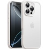 image:imageJETech Matte Case for iPhone 16 Black  MilitaryGrade Protection Frosted Matte Back AntiFingerprint Finish Shockproof DesignWhite Titanium