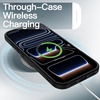 image:imageJETech Matte Case for iPhone 17 Black  MilitaryGrade Protection Frosted Matte Back AntiFingerprint Finish Shockproof Design Minimalist StyleBlack