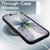 image:imageJETech Matte Case for iPhone 17 Black  MilitaryGrade Protection Frosted Matte Back AntiFingerprint Finish Shockproof Design Minimalist StyleBlack
