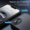 image:imageJETech Matte Case for iPhone 17 Black  MilitaryGrade Protection Frosted Matte Back AntiFingerprint Finish Shockproof Design Minimalist StyleBlack