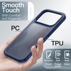 image:imageJETech Matte Case for iPhone 17 Black  MilitaryGrade Protection Frosted Matte Back AntiFingerprint Finish Shockproof Design Minimalist StyleDark Blue