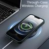 image:imageJETech Matte Case for iPhone 17 Black  MilitaryGrade Protection Frosted Matte Back AntiFingerprint Finish Shockproof Design Minimalist StyleDark Green
