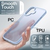 image:imageJETech Matte Case for iPhone 17 Black  MilitaryGrade Protection Frosted Matte Back AntiFingerprint Finish Shockproof Design Minimalist StyleMist Blue