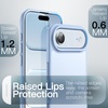 image:imageJETech Matte Case for iPhone 17 Black  MilitaryGrade Protection Frosted Matte Back AntiFingerprint Finish Shockproof Design Minimalist StyleSky Blue