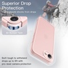 image:imageJETech Matte Case for iPhone 17 Black  MilitaryGrade Protection Frosted Matte Back AntiFingerprint Finish Shockproof Design Minimalist StyleSoft Pink