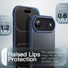 image:imageJETech Matte Case for iPhone 17 Black  MilitaryGrade Protection Frosted Matte Back AntiFingerprint Finish Shockproof Design Minimalist StyleStorm Blue