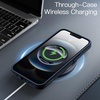 image:imageJETech Matte Case for iPhone 17 Black  MilitaryGrade Protection Frosted Matte Back AntiFingerprint Finish Shockproof Design Minimalist StyleStorm Blue