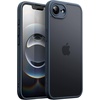 image:imageJETech Matte Case for iPhone 17 Black  MilitaryGrade Protection Frosted Matte Back AntiFingerprint Finish Shockproof Design Minimalist StyleStorm Blue