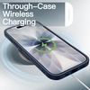 image:imageJETech Matte Case for iPhone 17 Black  MilitaryGrade Protection Frosted Matte Back AntiFingerprint Finish Shockproof Design Minimalist StyleStorm Blue